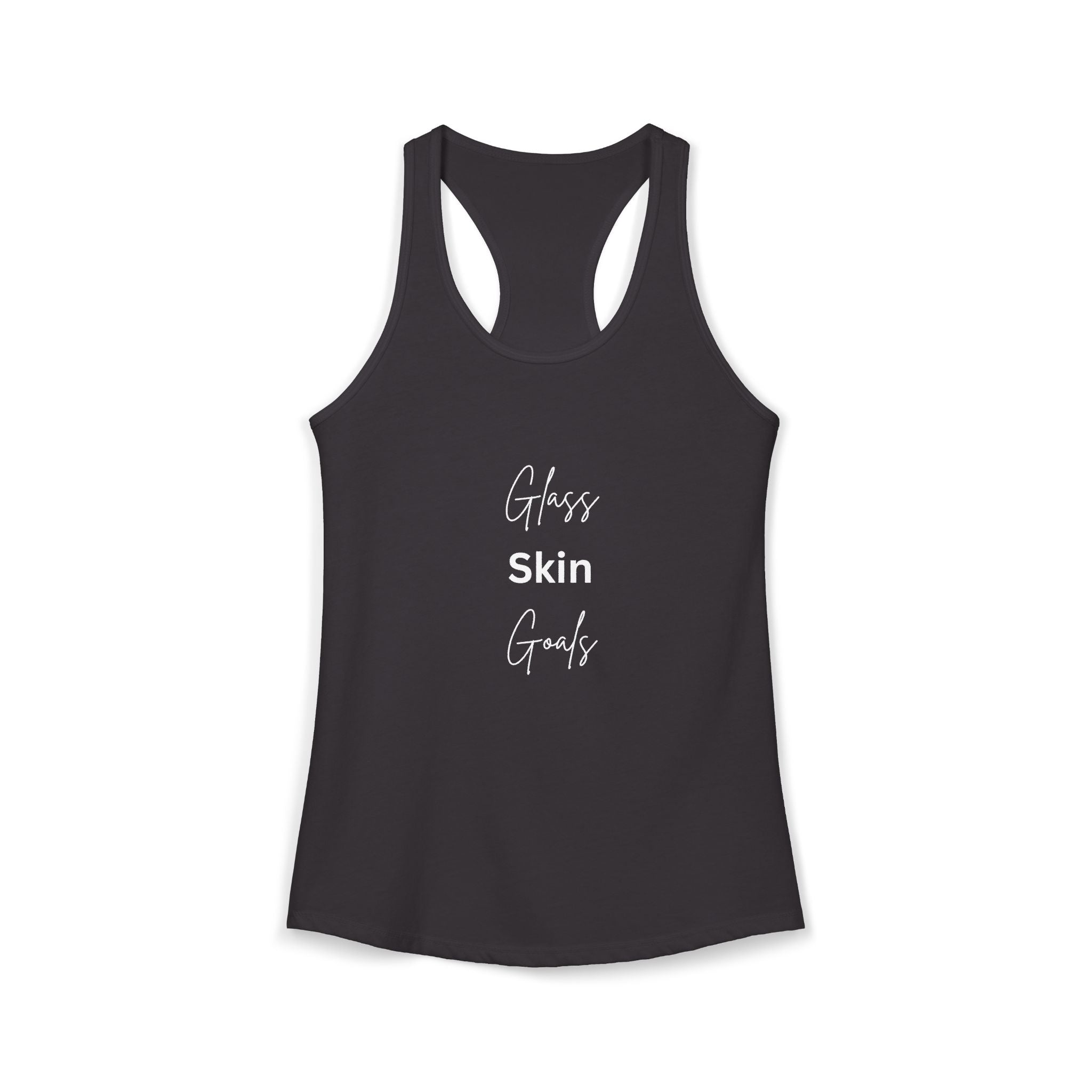 Glass Skin Goals Women's Ideal Racerback Tank