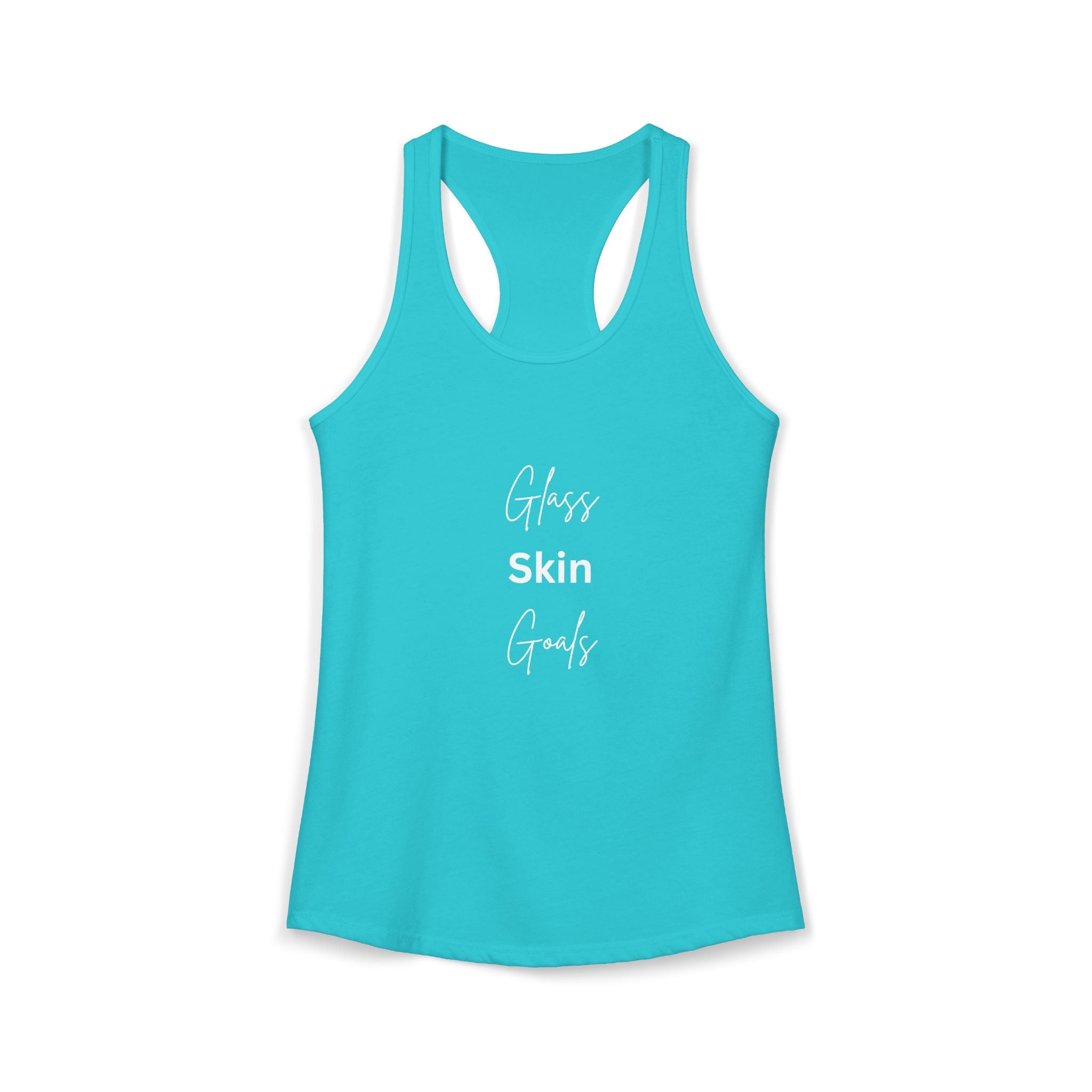 Glass Skin Goals Women's Ideal Racerback Tank