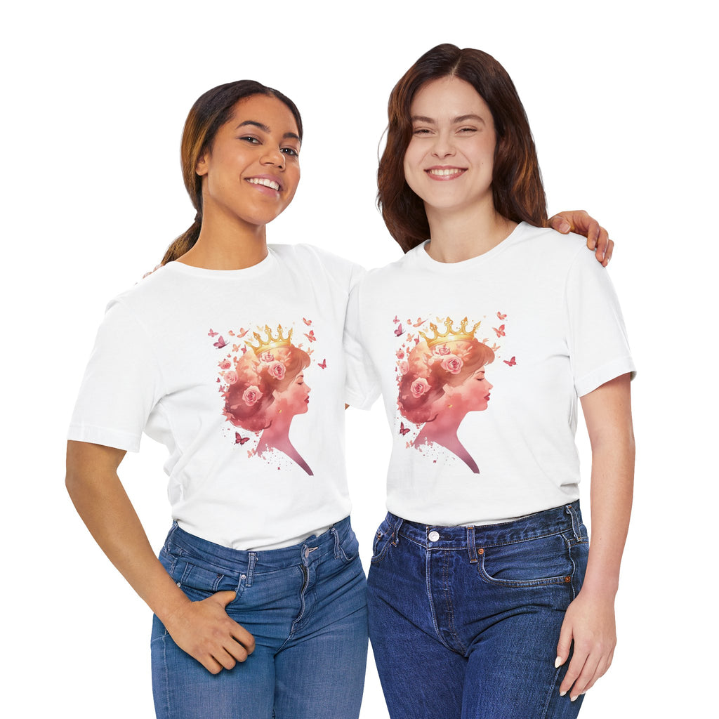 Breast Cancer Awareness Tee — "Diana's Light" Pink Ribbon Princess T-Shirt