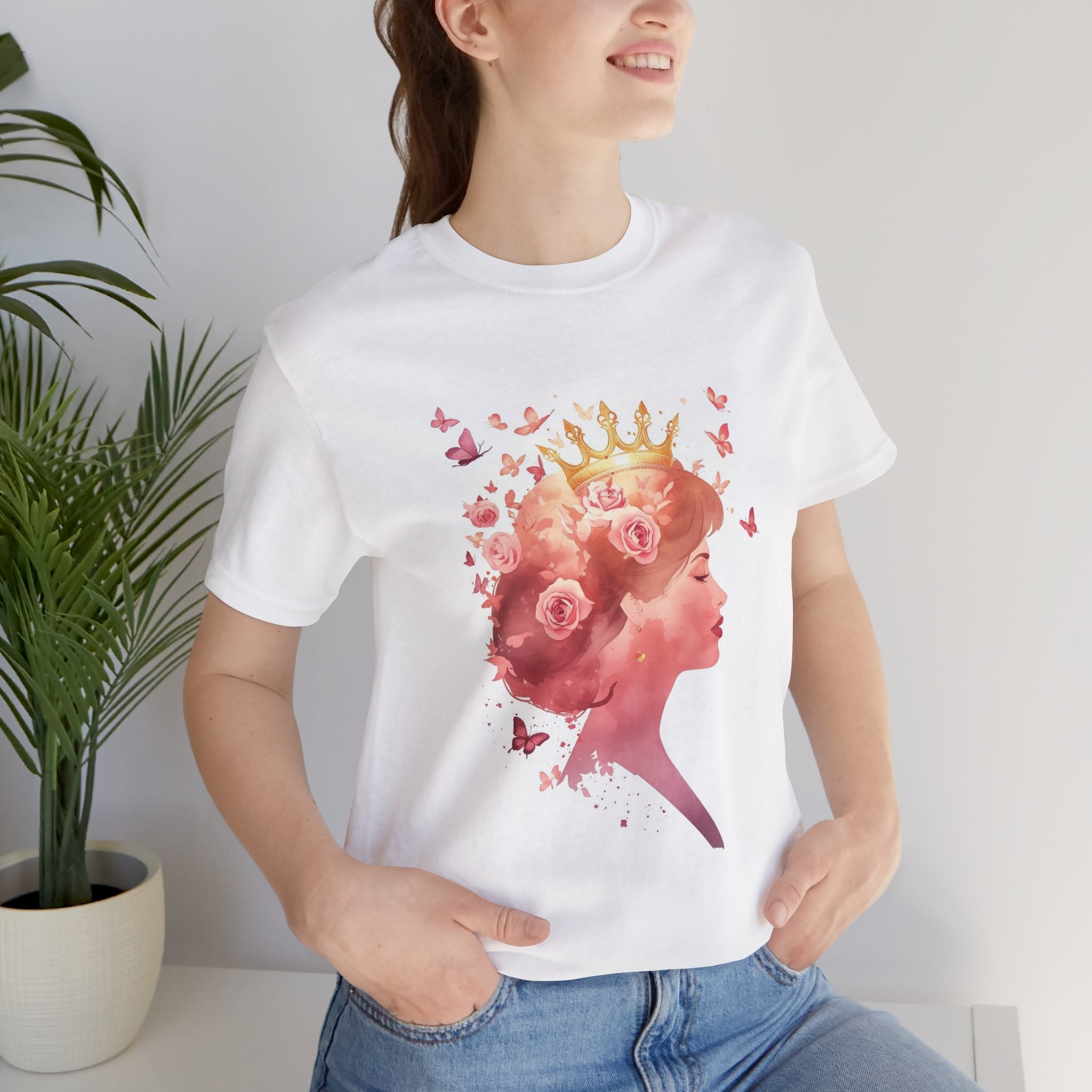 Breast Cancer Awareness Tee — "Diana's Light" Pink Ribbon Princess T-Shirt