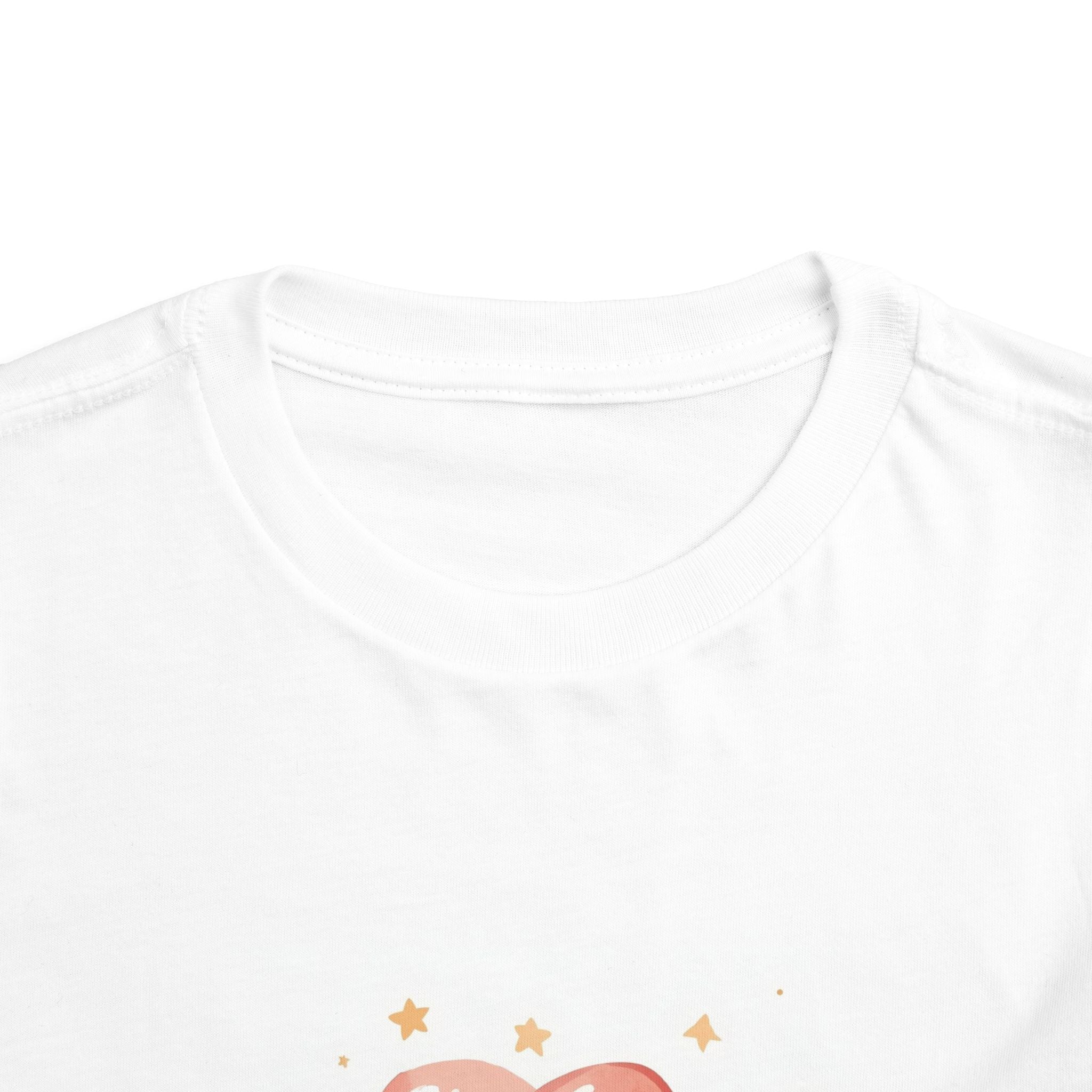 Toddler Tee — Heart Balloon Adventure Hot Air Balloon Graphic (Valentine’s Cute)