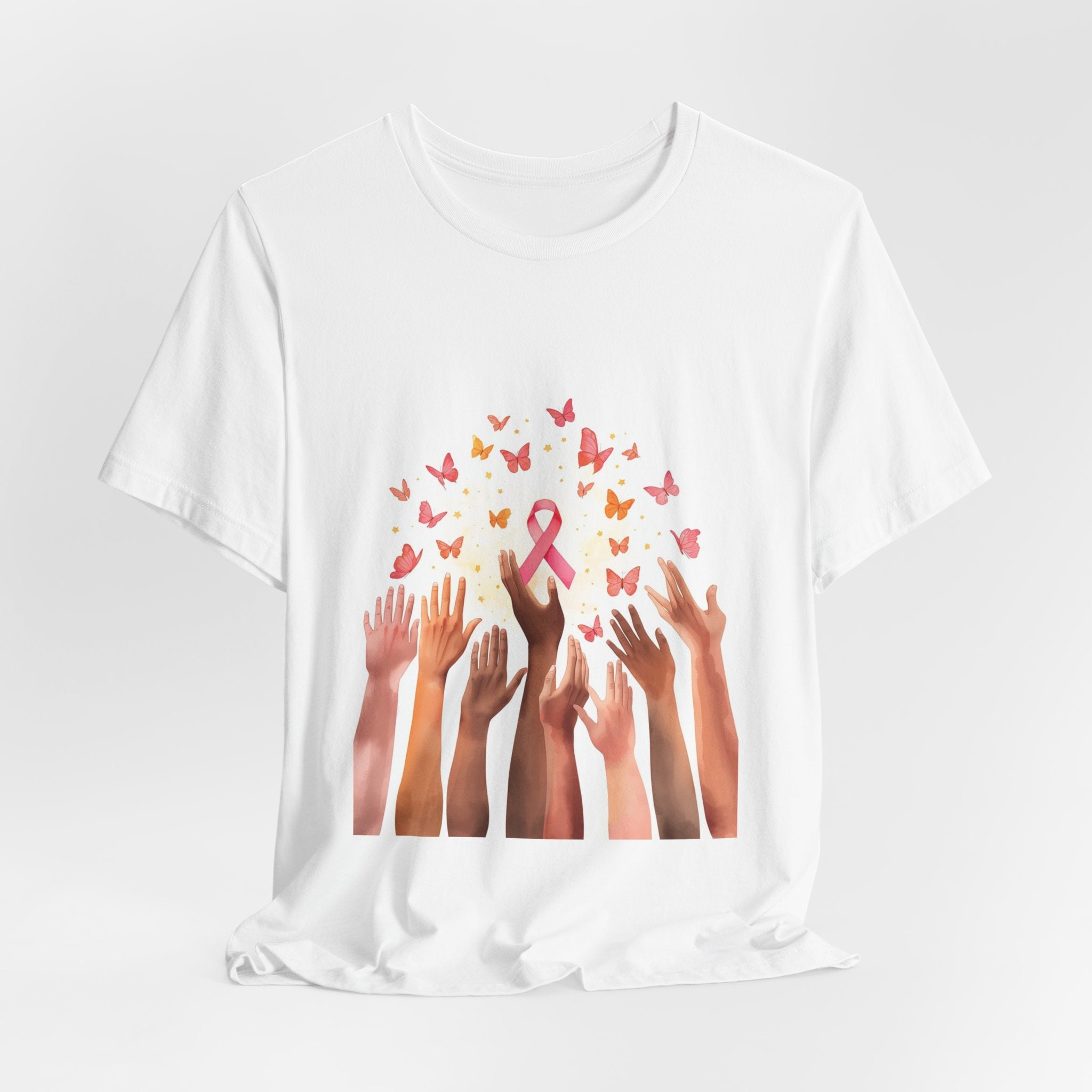 Breast Cancer Awareness T-Shirt — "Diana's Light" Pink Ribbon Fundraiser Tee