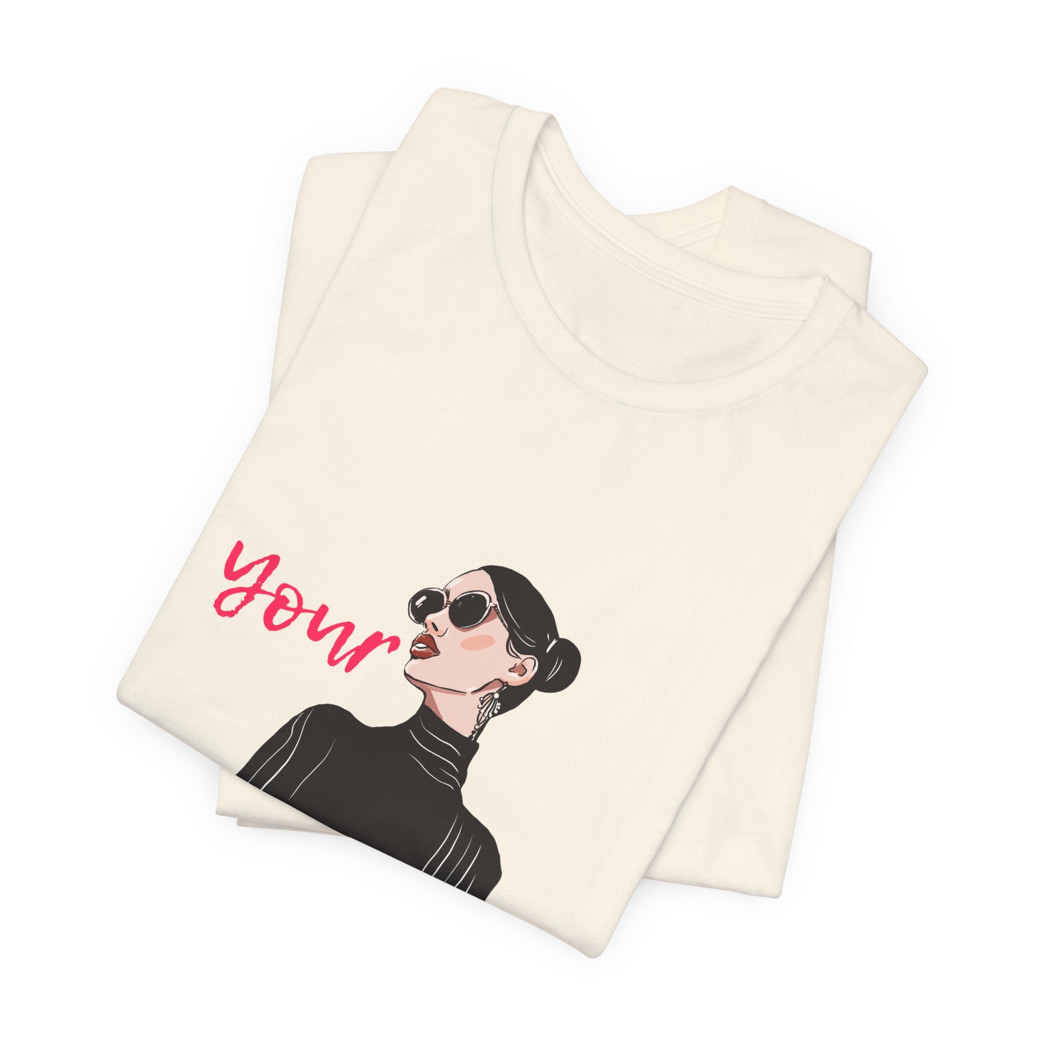 Your Beauty Is Intentional Woman's Jersey Short Sleeve Tee
