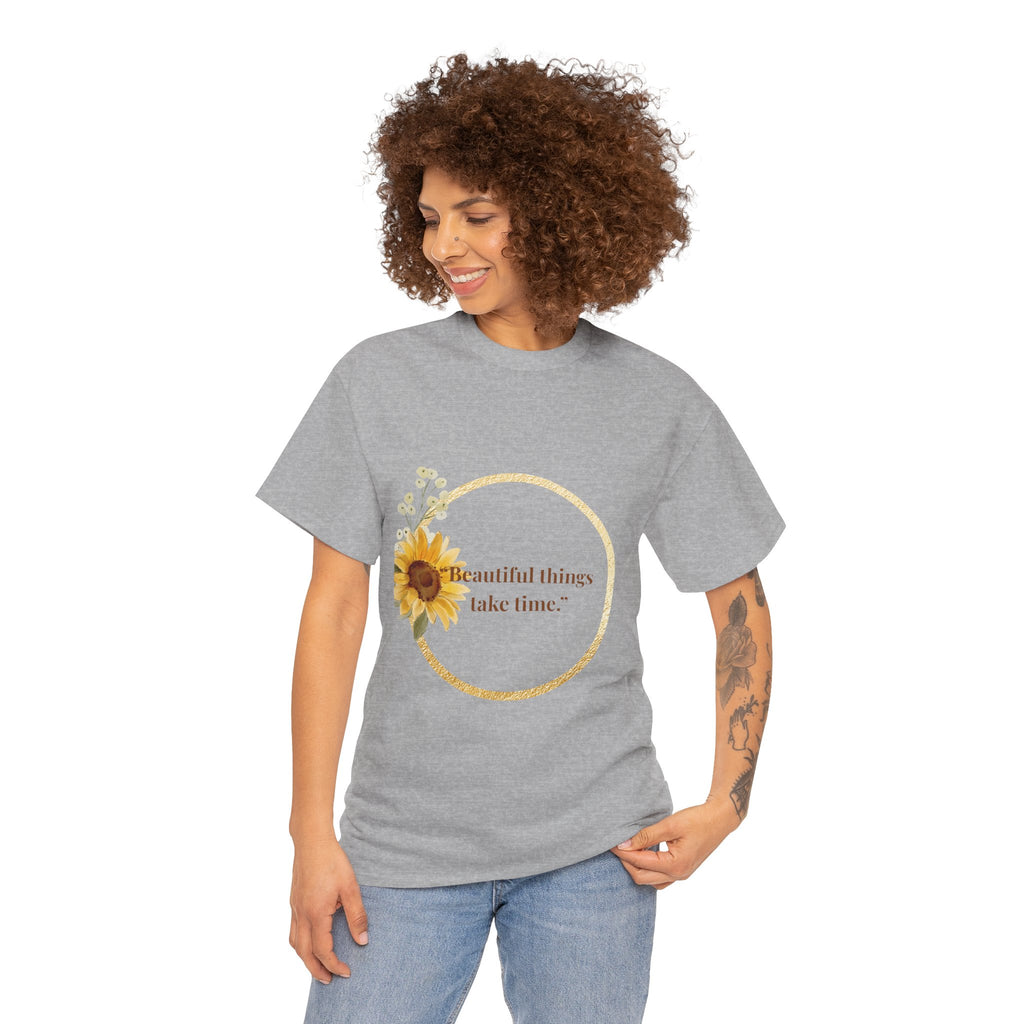 Sunflower "Beautiful Things Take Time" Tee