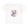 Toddler Tee — Cute Superhero Elephant with Star & Hearts