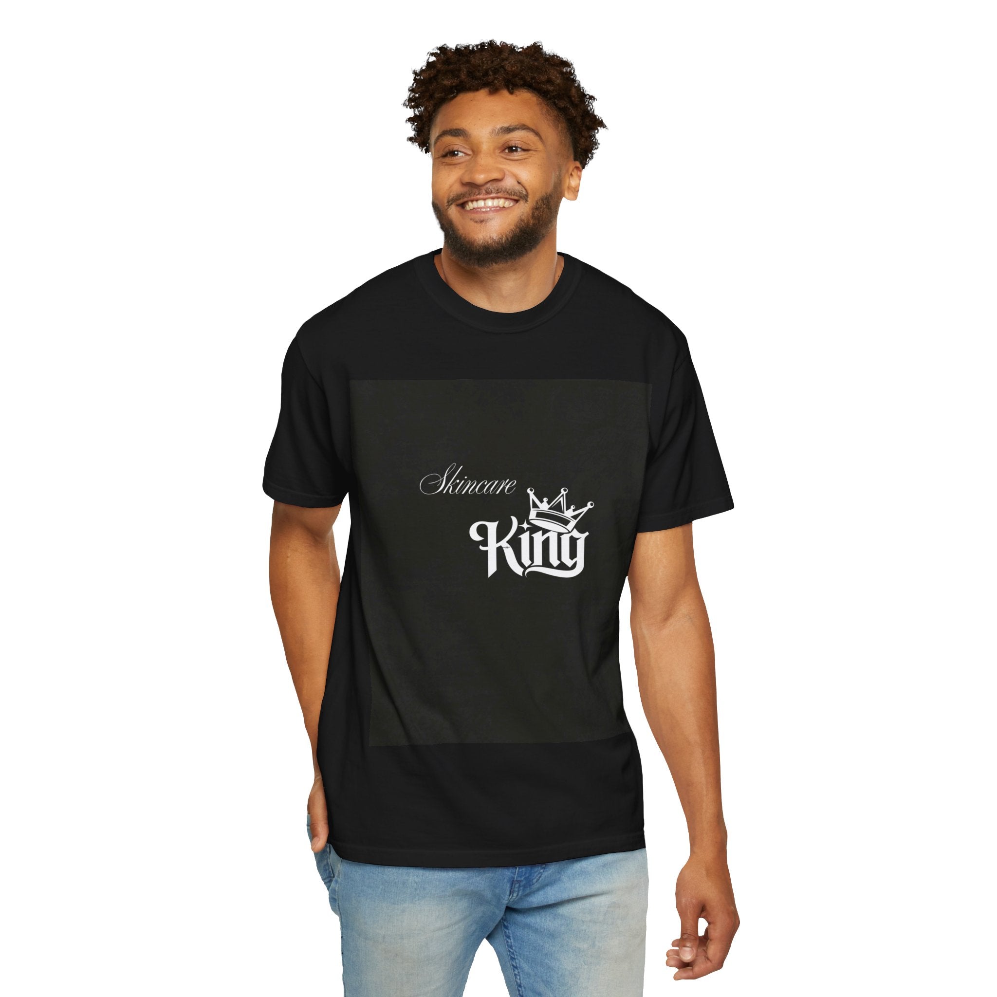 King Crown Graphic T-Shirt — "Skincare King" Streetwear Tee