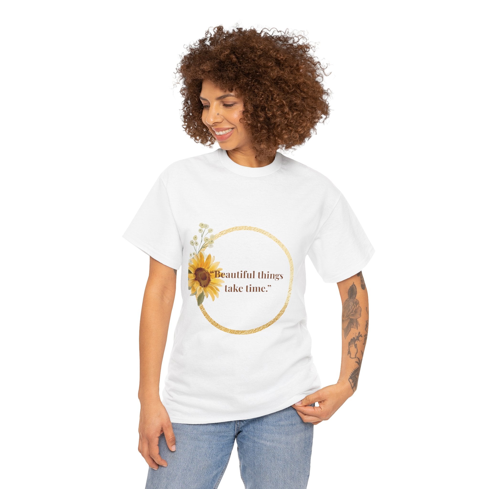 Sunflower "Beautiful Things Take Time" Tee