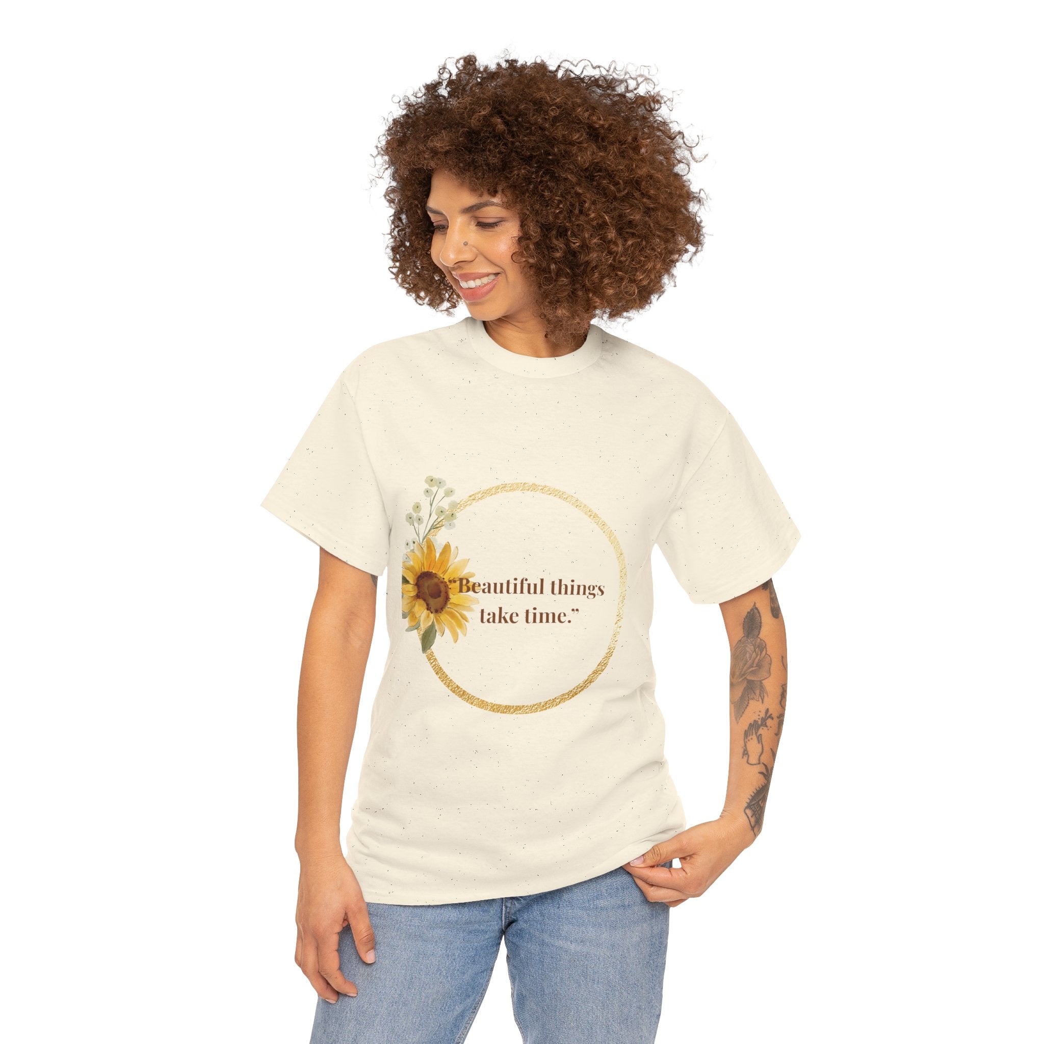 Sunflower "Beautiful Things Take Time" Tee