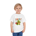Toddler Tee — "Roar Means Brave" Dino Graphic Shirt for Kids