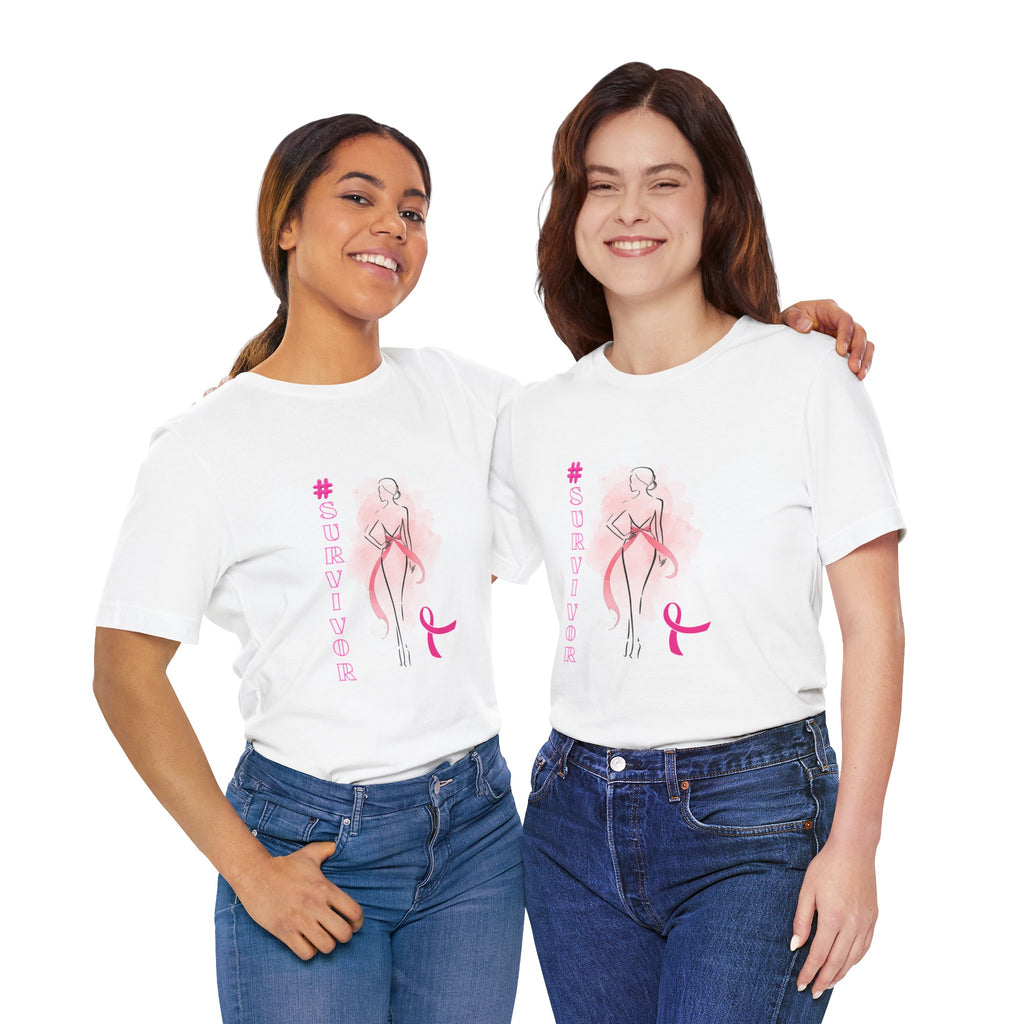 Breast Cancer Awareness Tee — "Diana's Light" Pink Ribbon Support Shirt