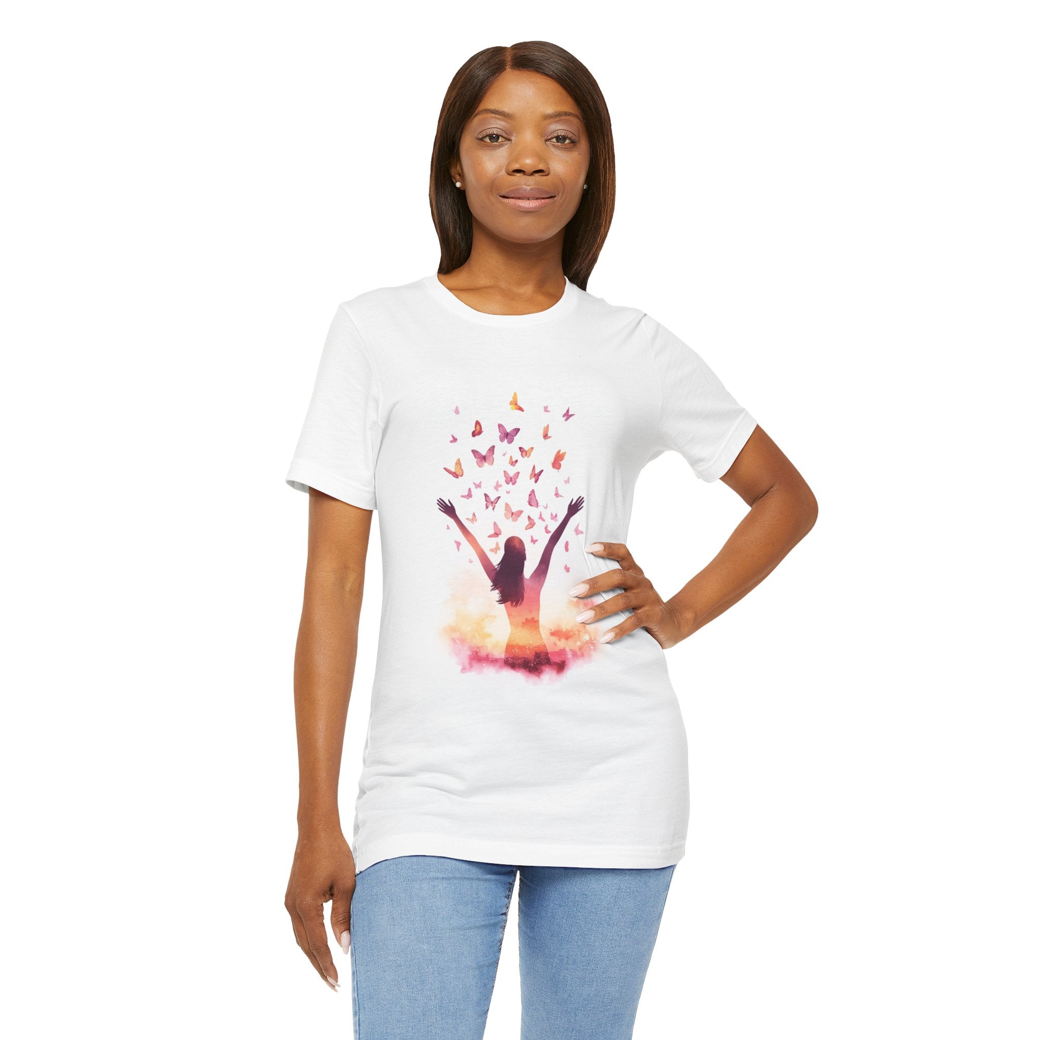 Breast Cancer Awareness Tee — "Diana's Light" Pink Ribbon T-Shirt