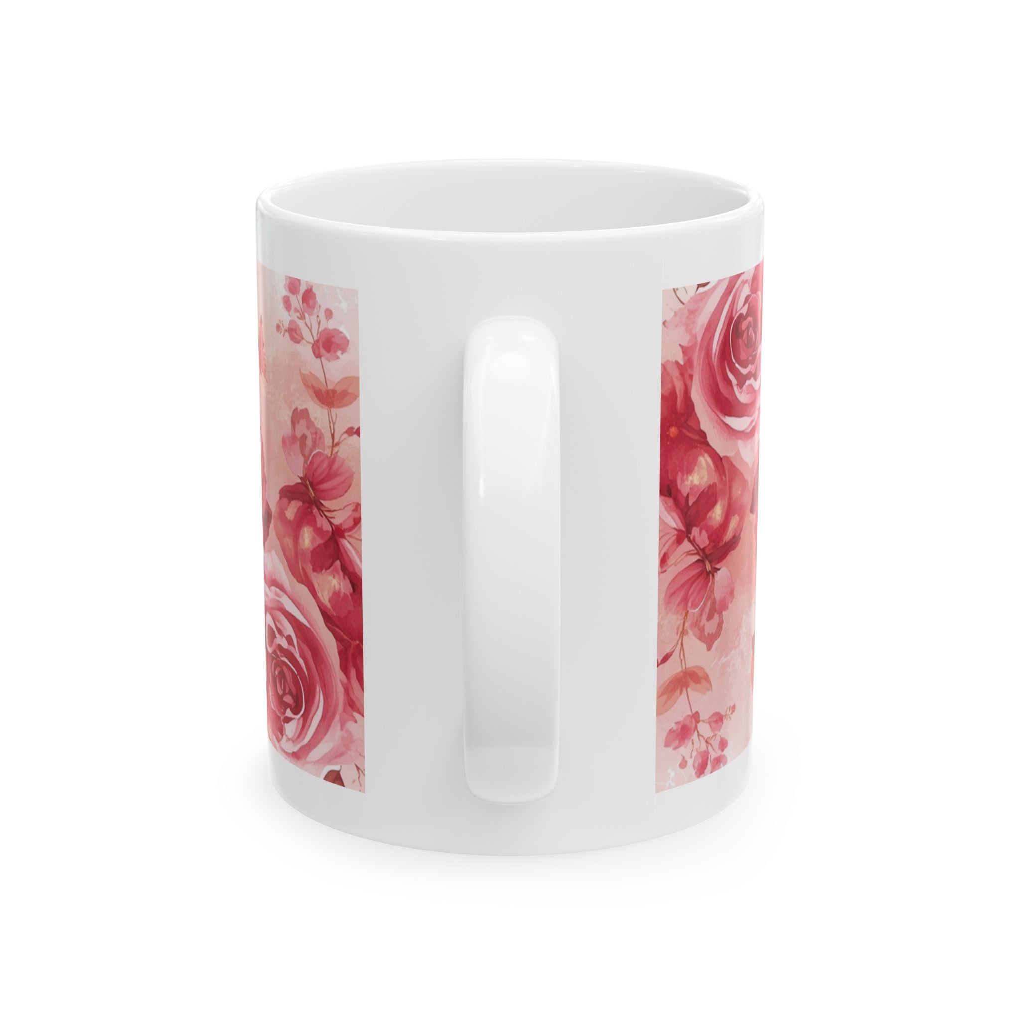 Inspirational Memorial Mug — "Diana's Light: 25 Years of Strength, Resilience and Hope" (Floral)
