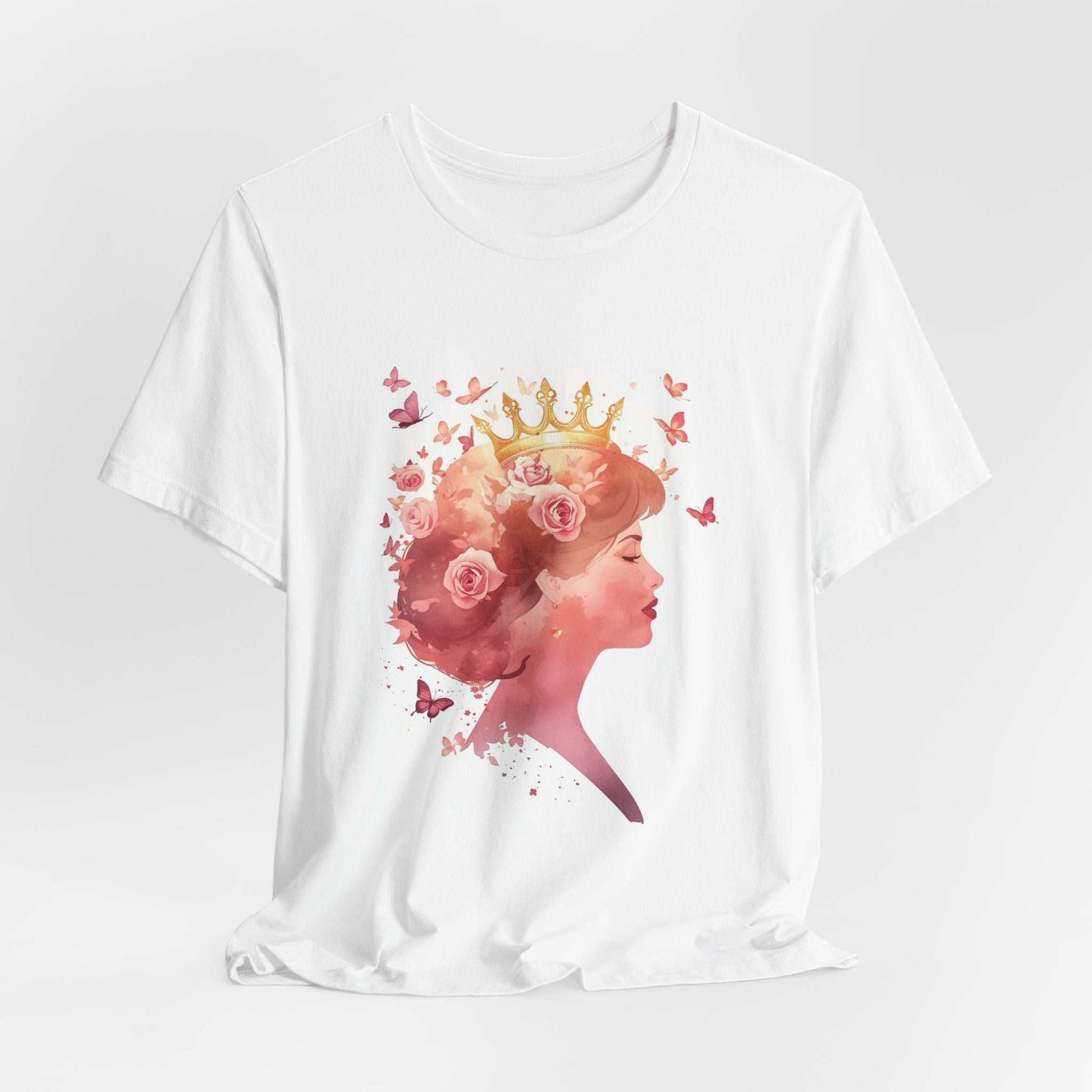 Breast Cancer Awareness Tee — "Diana's Light" Pink Ribbon Princess T-Shirt