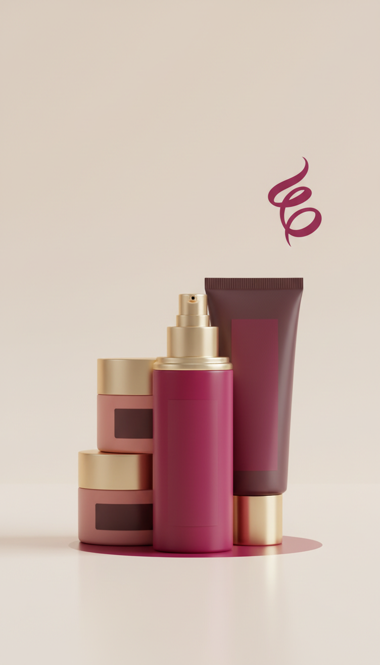 Magenta Glow Skincare Kit Full-Size Collection