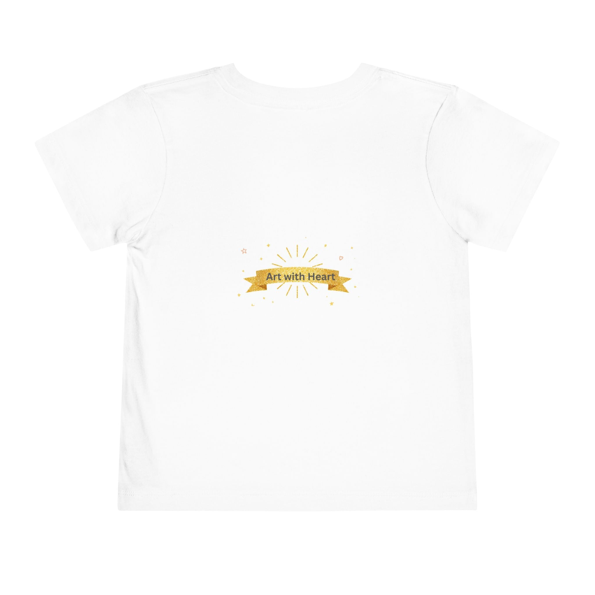 Toddler Tee — Heart Balloon Adventure Hot Air Balloon Graphic (Valentine’s Cute)