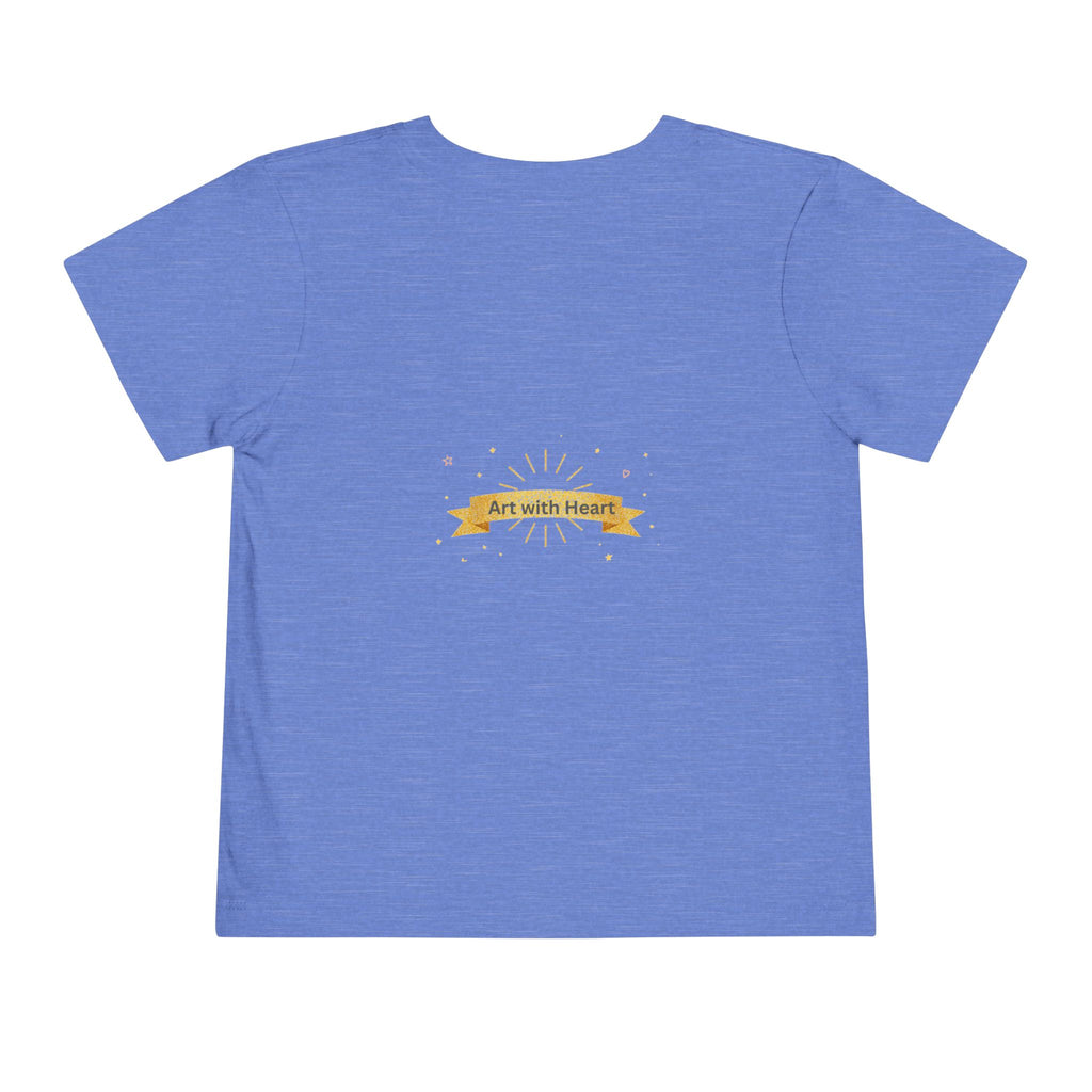 Wish Upon a Star Toddler Tee – Baby on Moon Starry Night Sleepy time Shirt