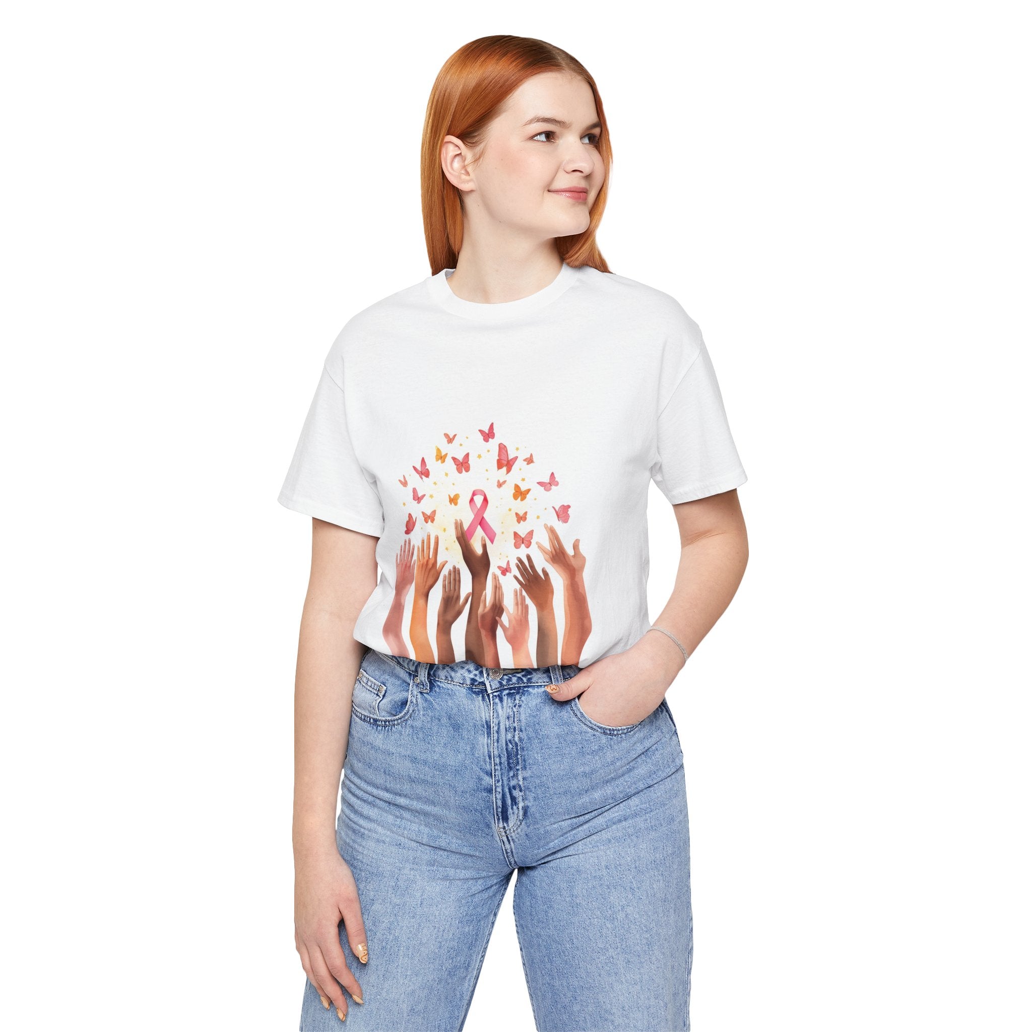 Breast Cancer Awareness T-Shirt — "Diana's Light" Pink Ribbon Fundraiser Tee
