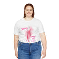 Breast Cancer Awareness Tee - "Strength Looks Like Her" with Pink Ribbon (Diana’s Light)