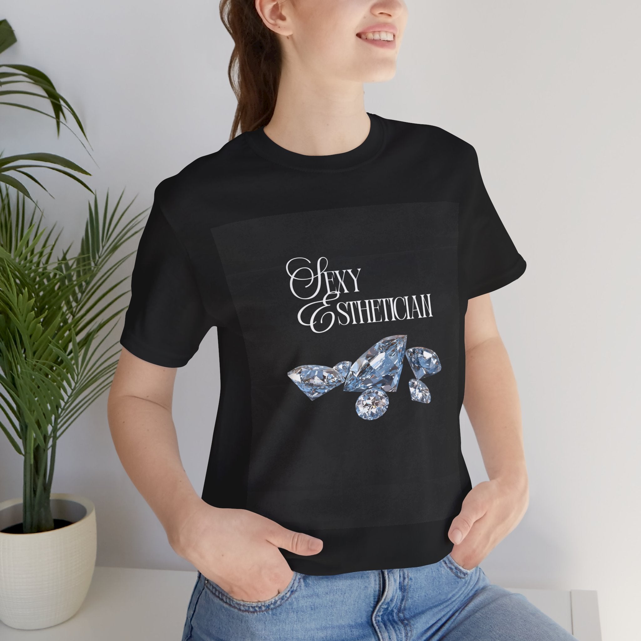 Sexy Esthetician Tee — Diamond Spa Aesthetician Shirt