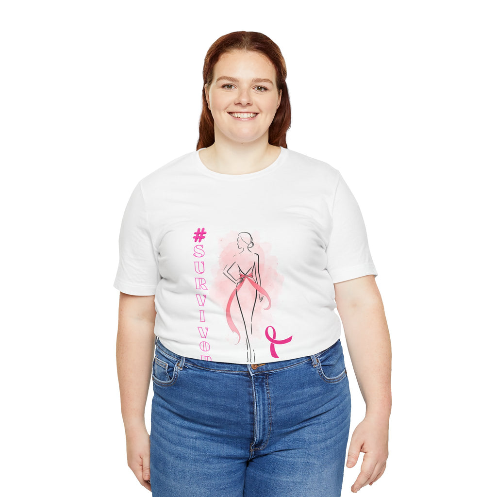 Breast Cancer Awareness Tee — "Diana's Light" Pink Ribbon Support Shirt
