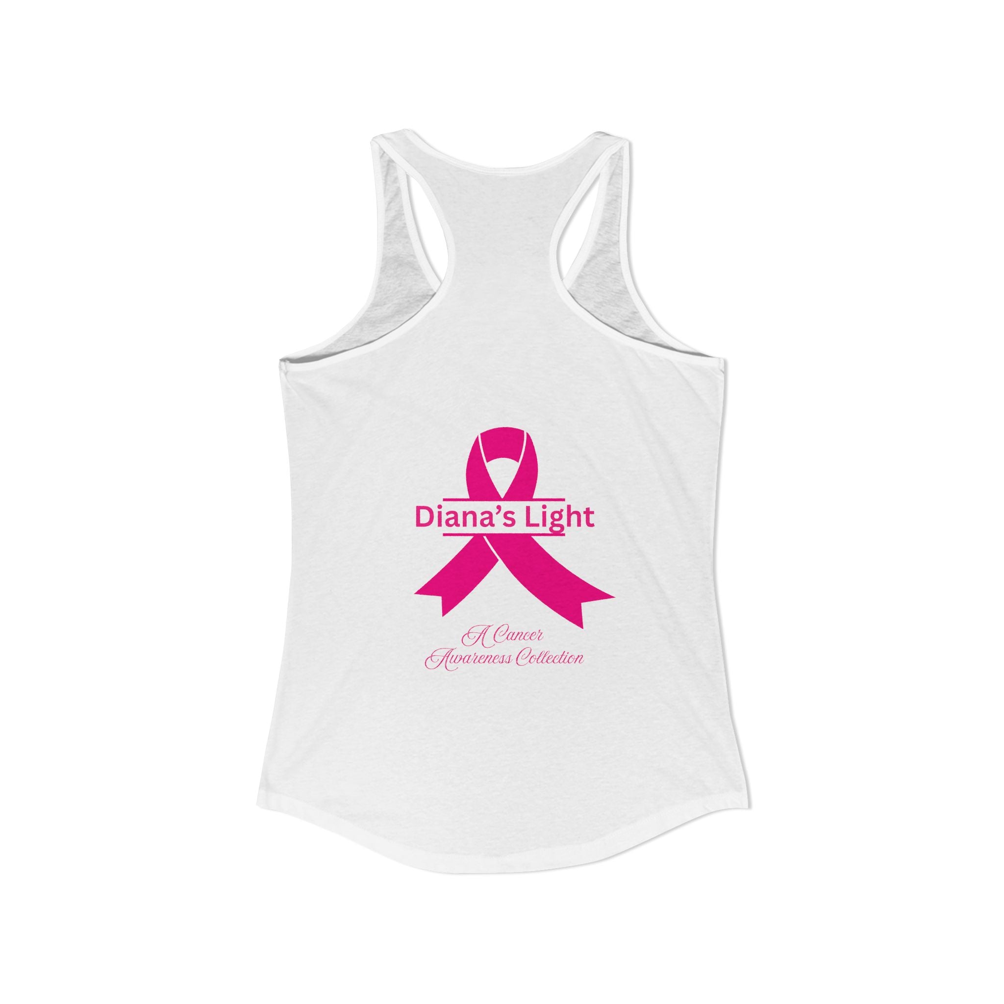She is Stronger Than the Storm: Women's Ideal Racerback Tank