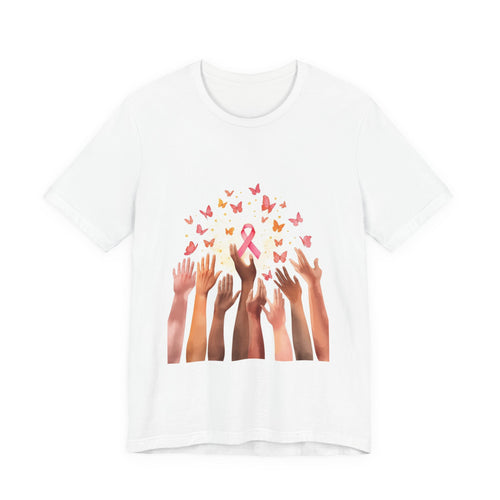 Breast Cancer Awareness T-Shirt — "Diana's Light" Pink Ribbon Fundraiser Tee