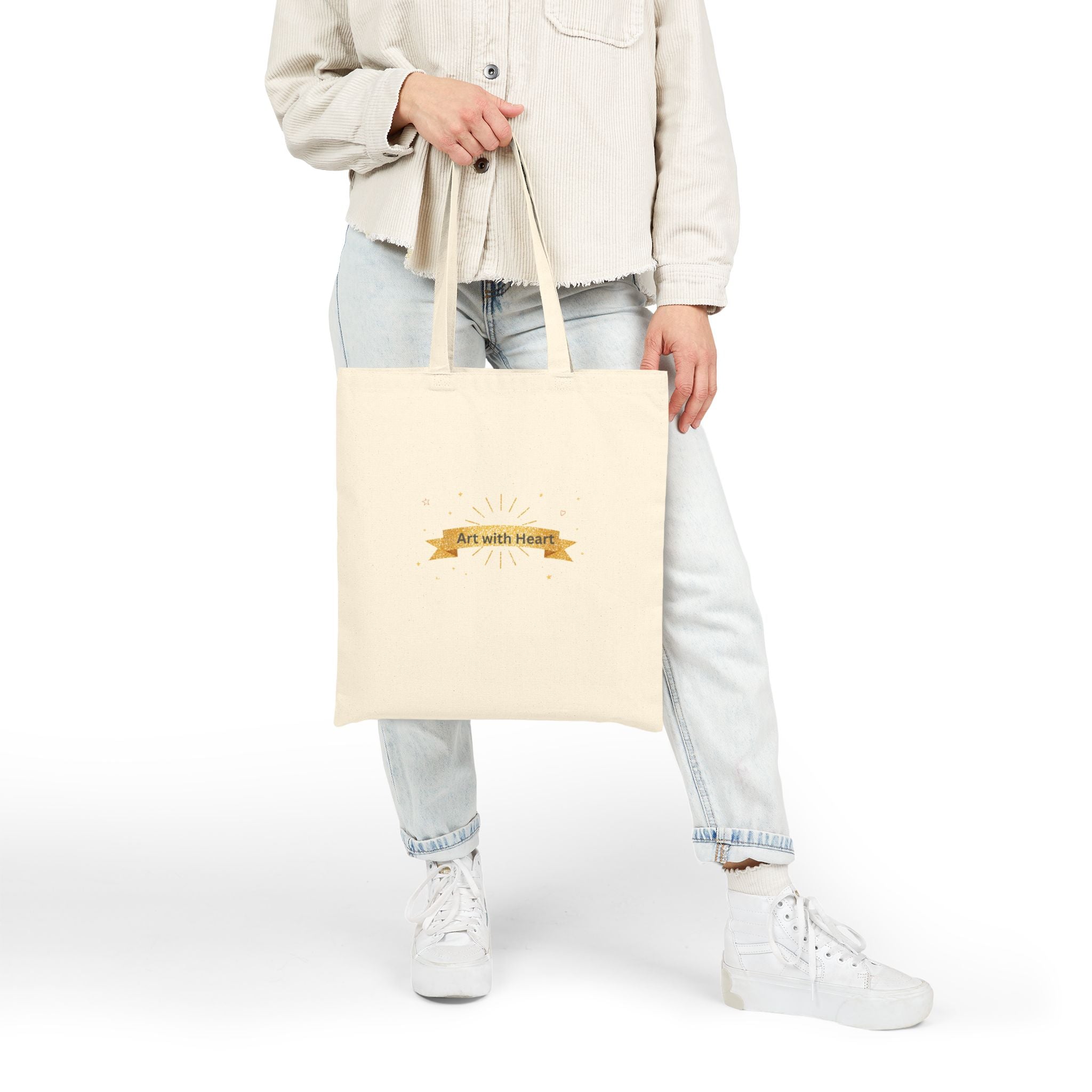 Butterfly Watercolor Tote Bag — Art with Heart Cotton Canvas Tote