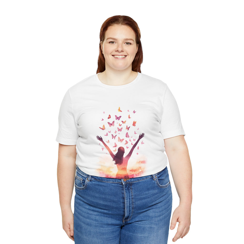 Breast Cancer Awareness Tee — "Diana's Light" Pink Ribbon T-Shirt