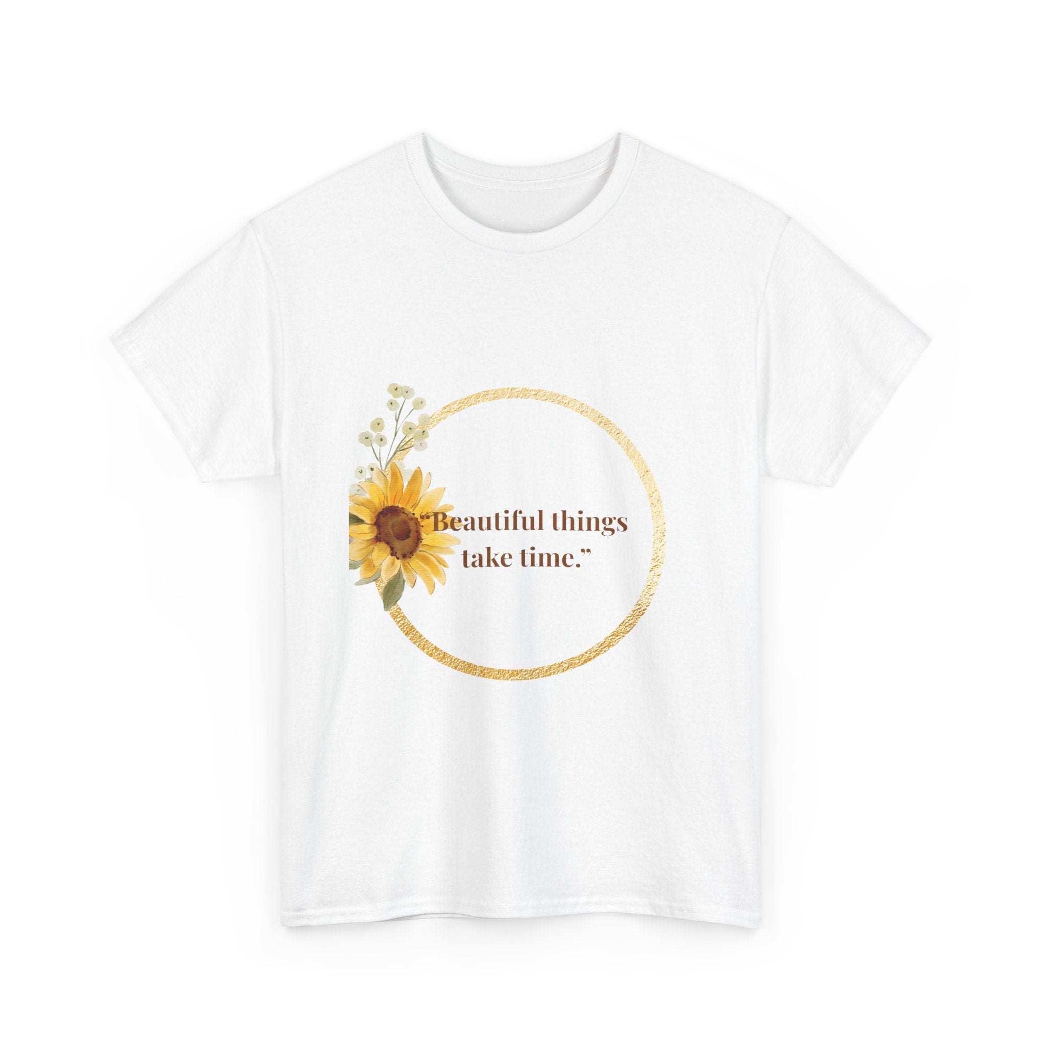 Sunflower "Beautiful Things Take Time" Tee