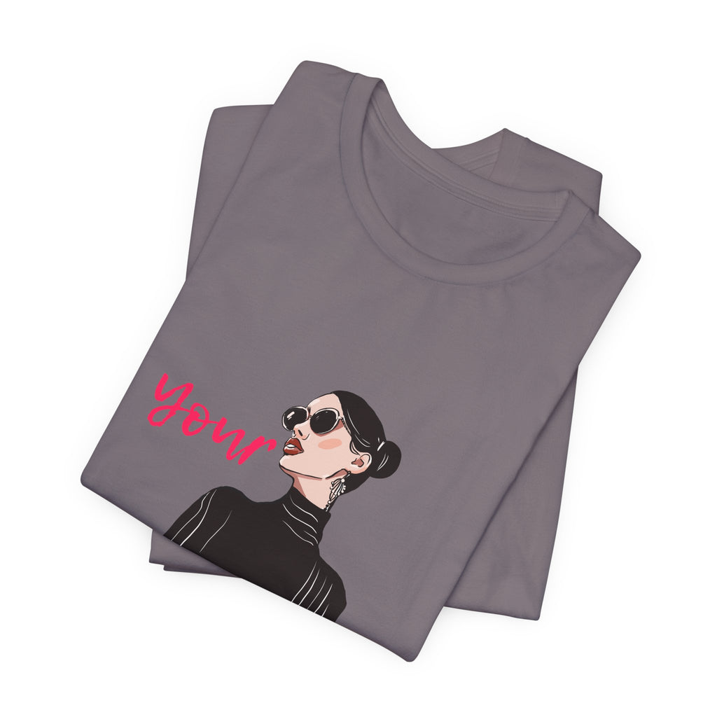 Your Beauty Is Intentional Woman's Jersey Short Sleeve Tee