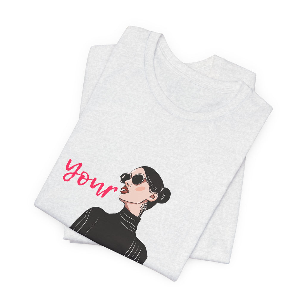 Your Beauty Is Intentional Woman's Jersey Short Sleeve Tee