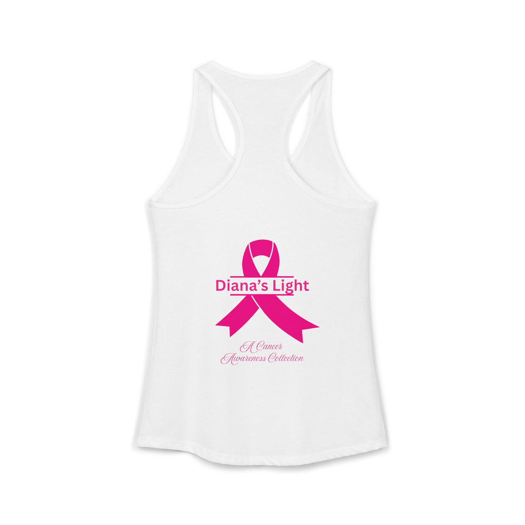She is Stronger Than the Storm: Women's Ideal Racerback Tank