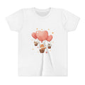 Youth Tee — Heart Balloon Adventure Hot Air Balloon Crew Graphic (Art with Heart)