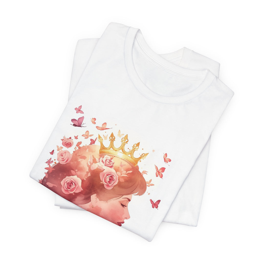 Breast Cancer Awareness Tee — "Diana's Light" Pink Ribbon Princess T-Shirt