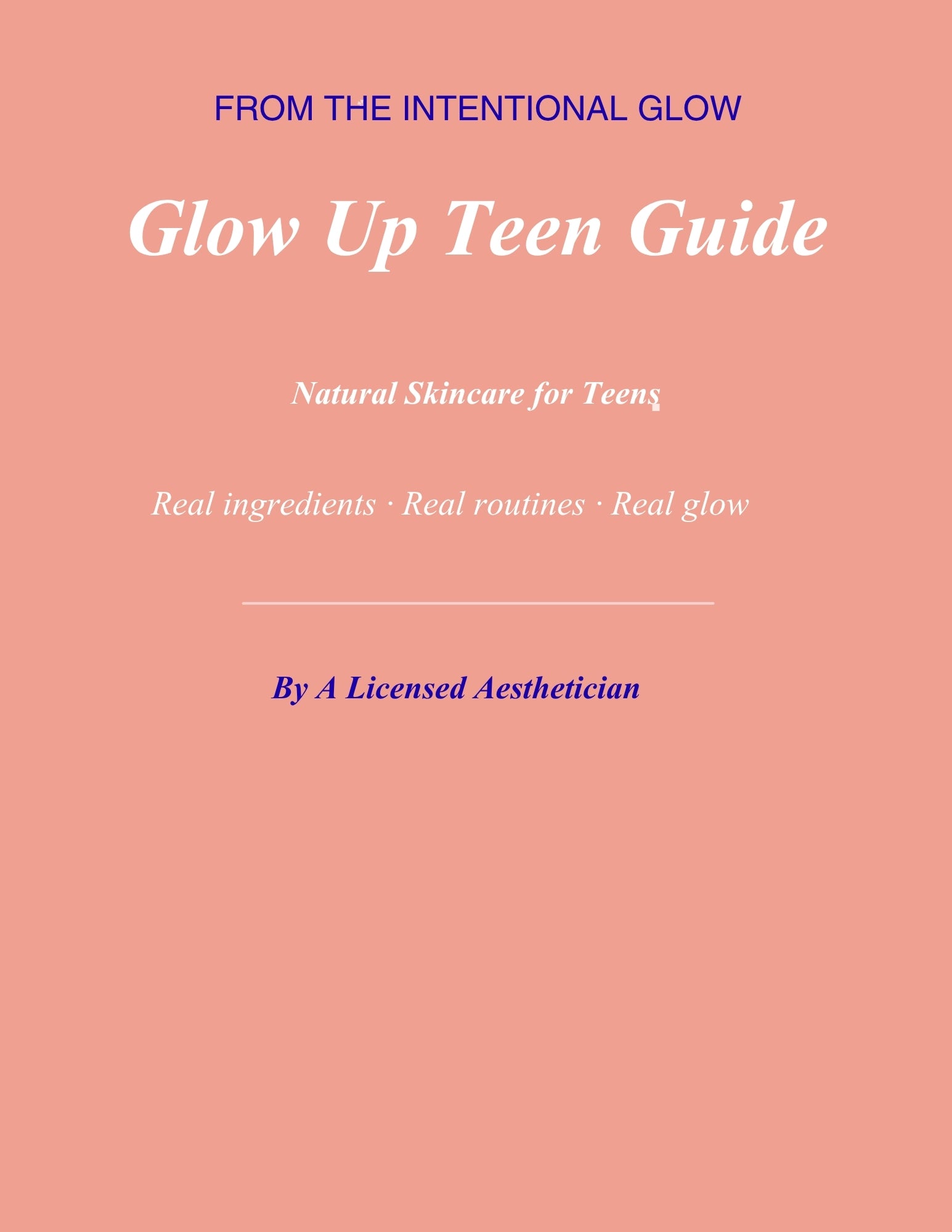 Glow Up Teen Guide