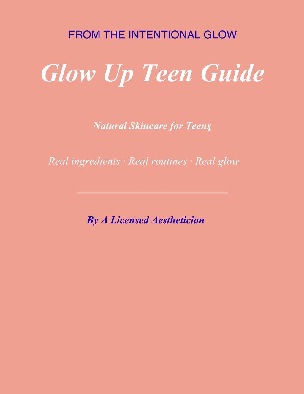 Glow Up Bundle — Teen Guide + Journal