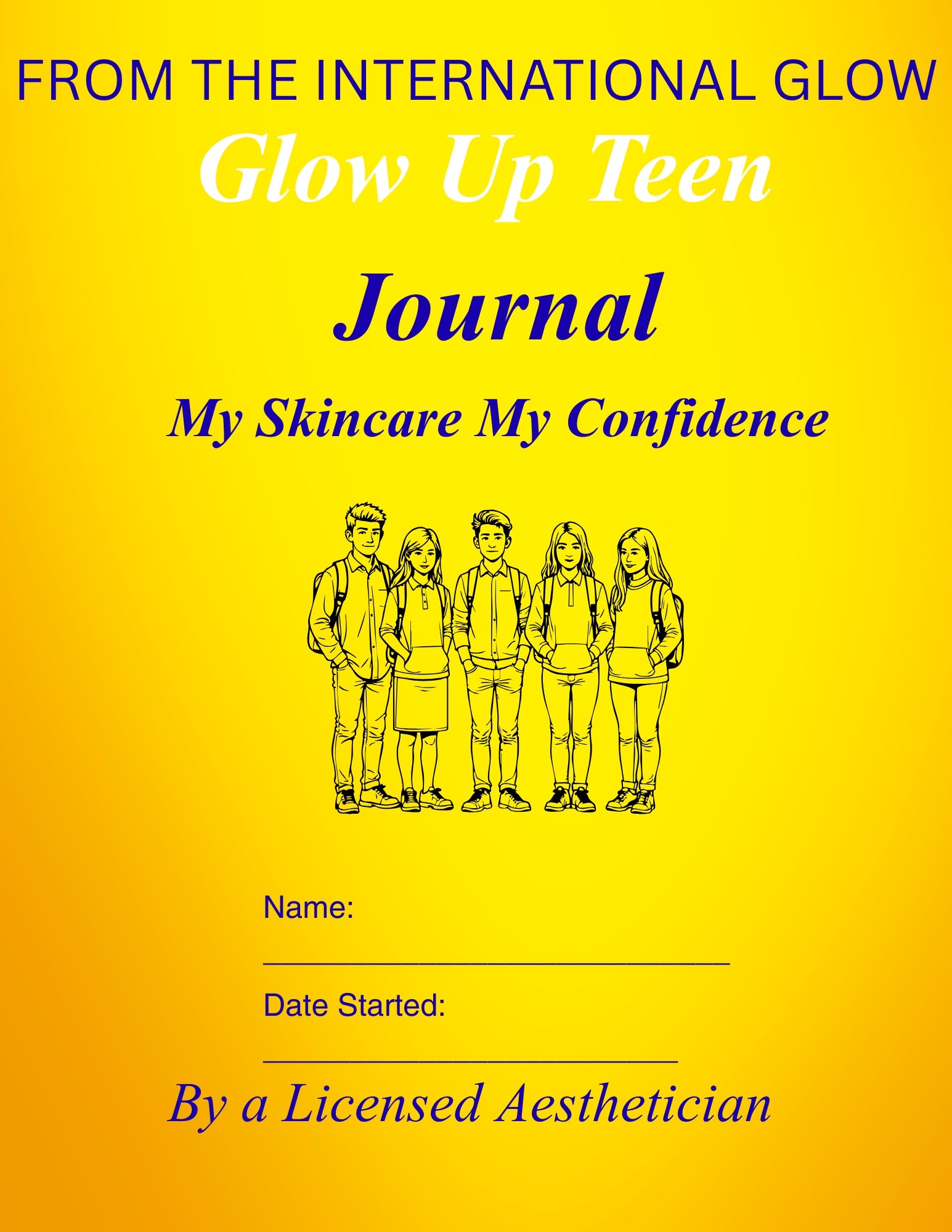 Glow Up Teen Journal