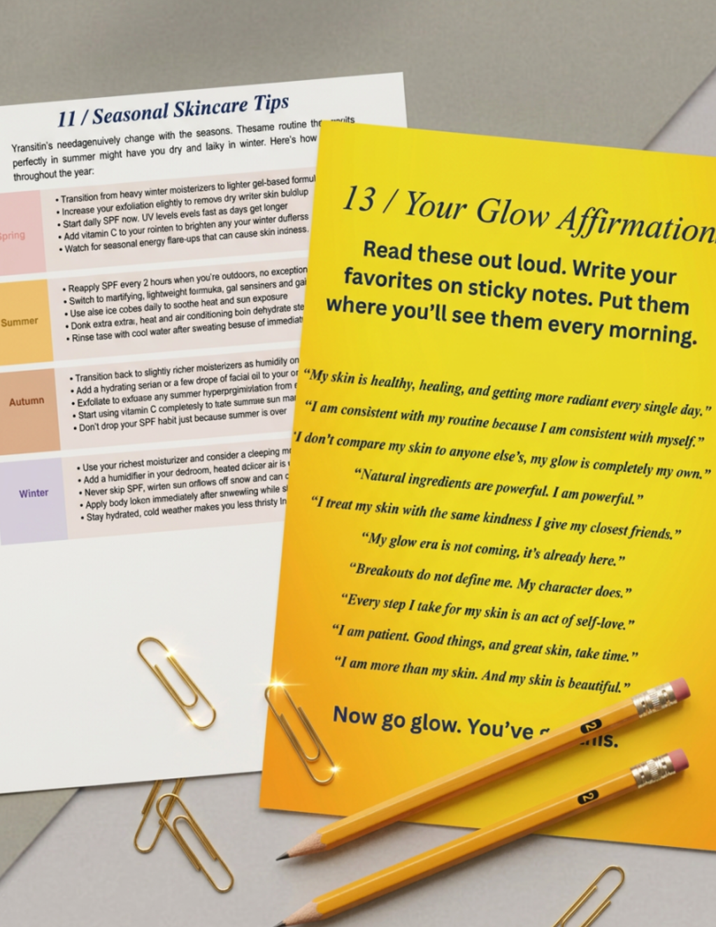 Glow Up Bundle — Teen Guide + Journal