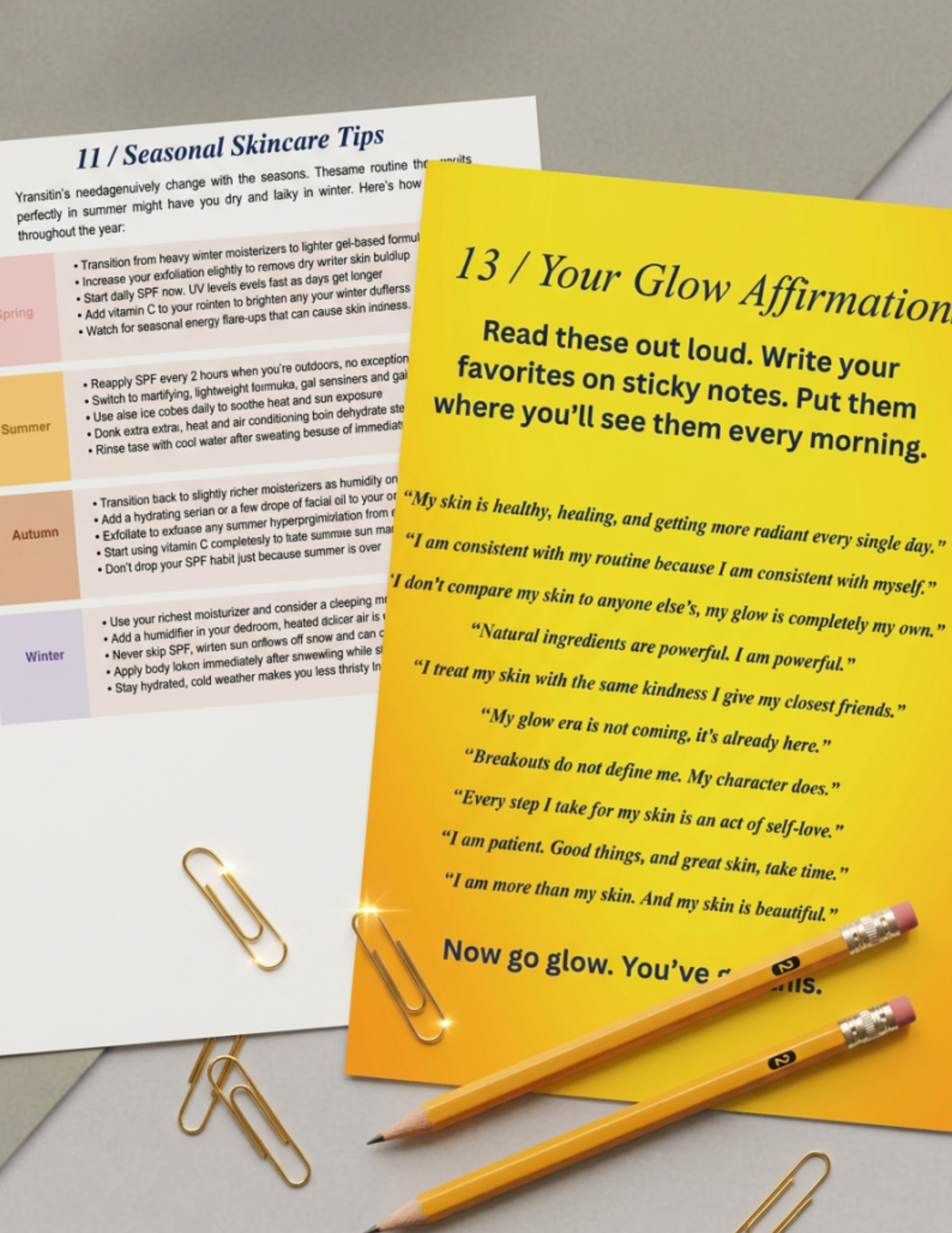 Glow Up Bundle — Teen Guide + Journal
