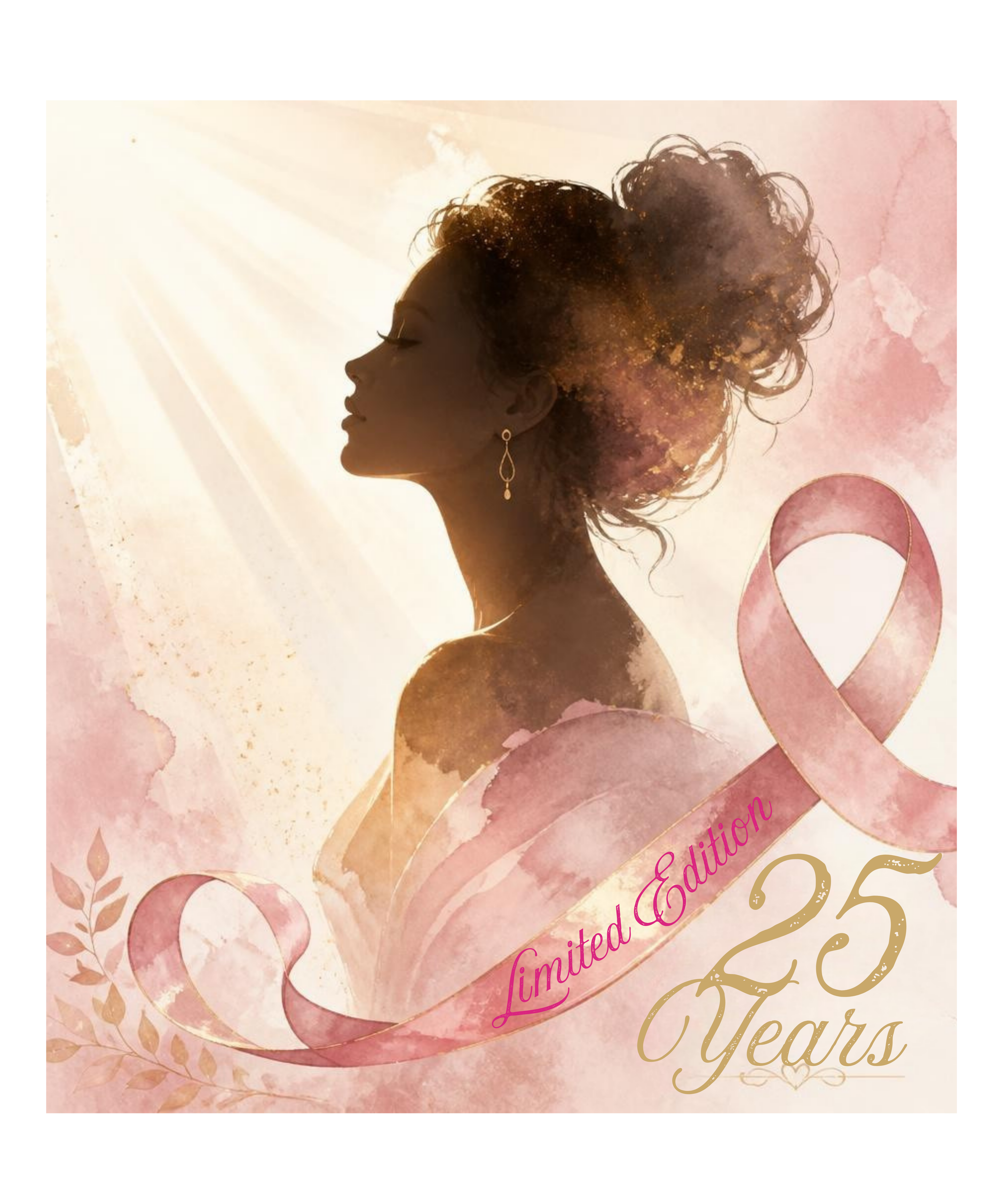 Breast Cancer Awareness Tee — "Diana's Light" 25 Years Commemorative
